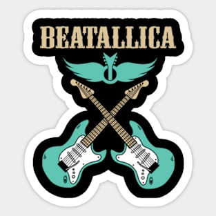 BEATALLICA BAND Sticker